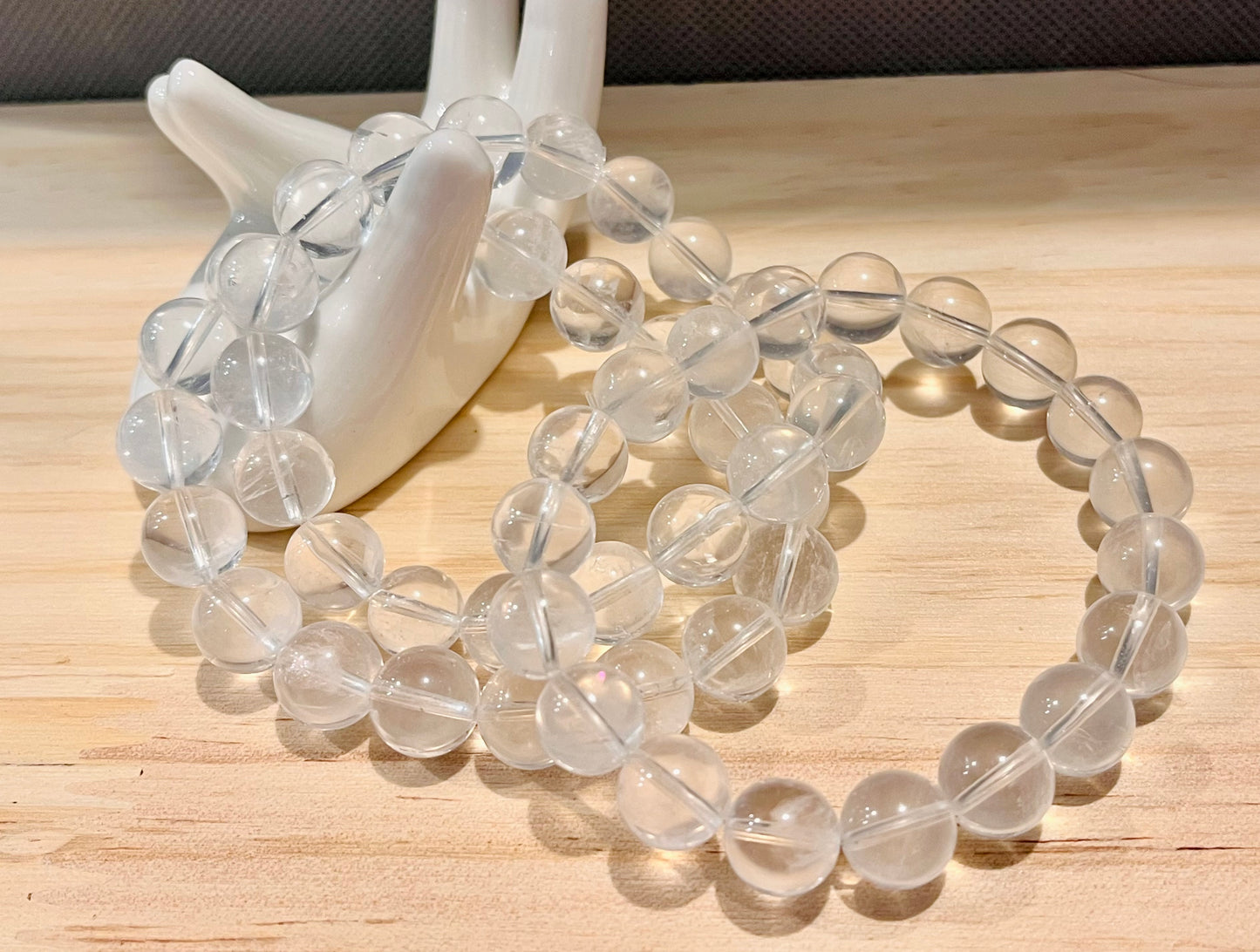 Clear Quartz 12mm Bracelet