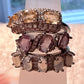 Gemstones and Zircons Silver Plated Rings, Opalite, Amethyst and Citrine