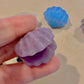 Small Crystals Carving, Clams Shell