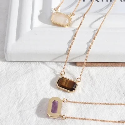 Gemstones Gold Plated Necklaces