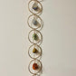 Raw Stones , Seven Chakra Hanger