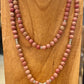 Rhodonite 8mm Mala 108 Beads