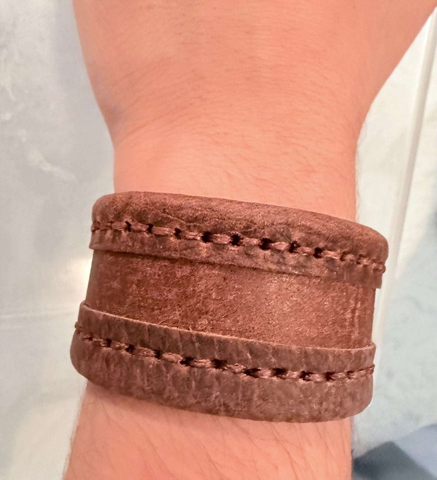 Stunning Leather Bracelet, Bangle, Unisex