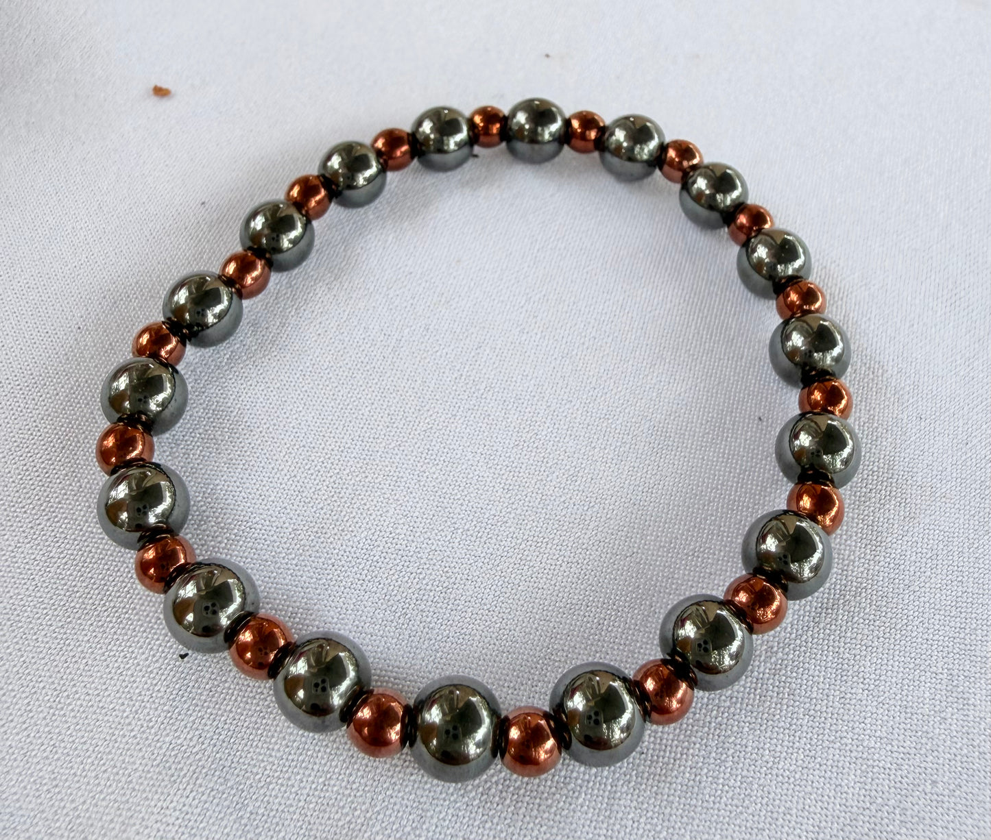 Copper and Hematite Magic Bracelet