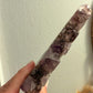 Carved Amethyst Fairy Sculpture, Raw Crystal & Stone Fairy Figurine