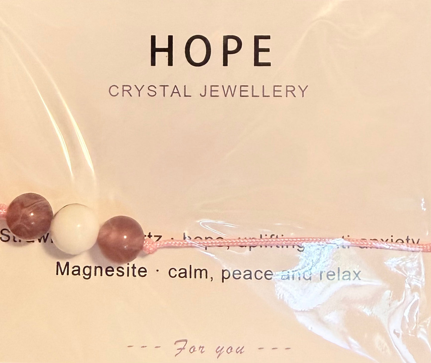 Crystal Intention Bracelets Collection