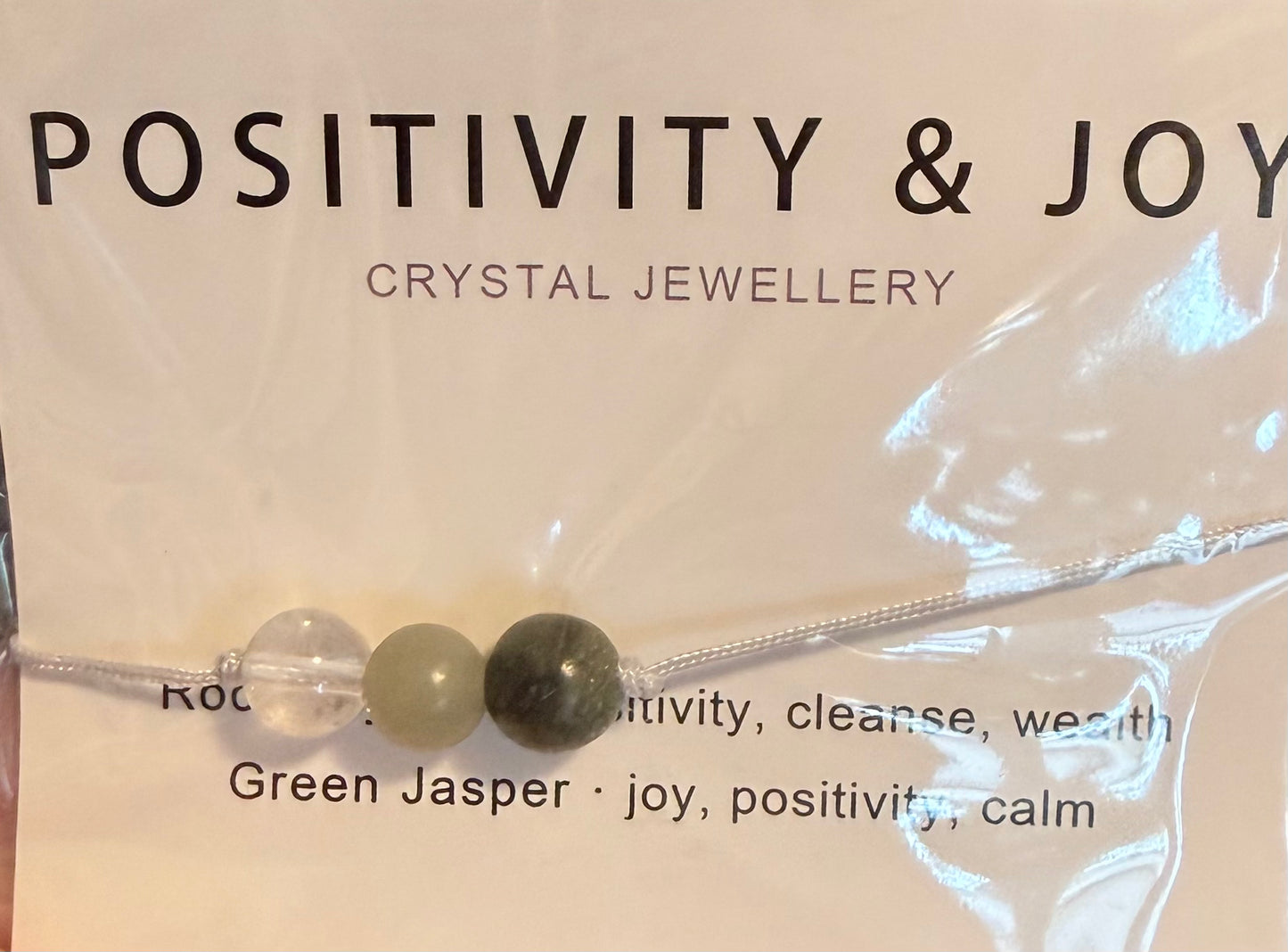 Crystal Intention Bracelets Collection