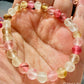 Matte Watermelon Quartz 6mm Bracelet