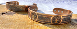 Celtic Tree of Life Copper Magnetic Bangle