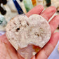 Flower Agate Heart