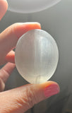 Selenite Worry Stones