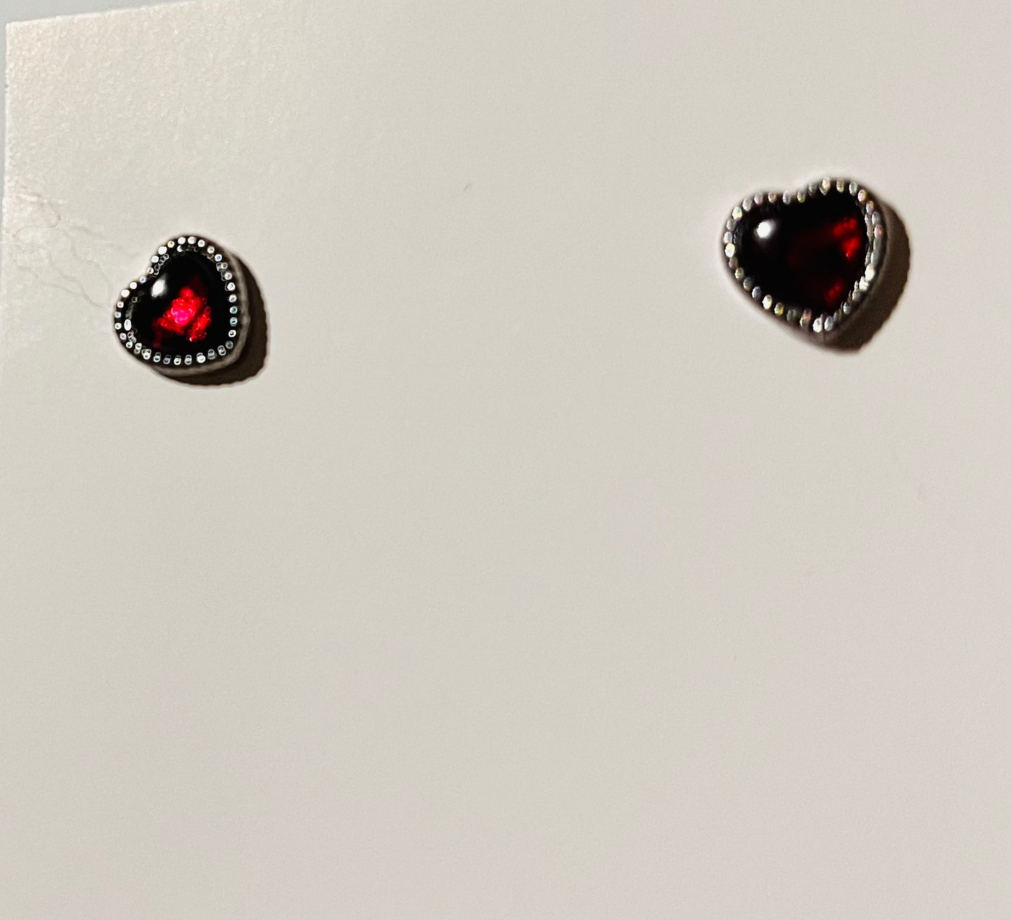 Stunning S925 Garnet Earrings