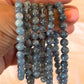 Aquamarine Grade AA 6mm Bracelet