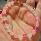 Matte Watermelon Quartz 6mm Bracelet