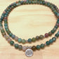 Moss Agate Mala 108 Beads