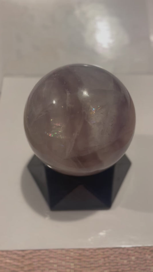 Purple Fluorite Sphere