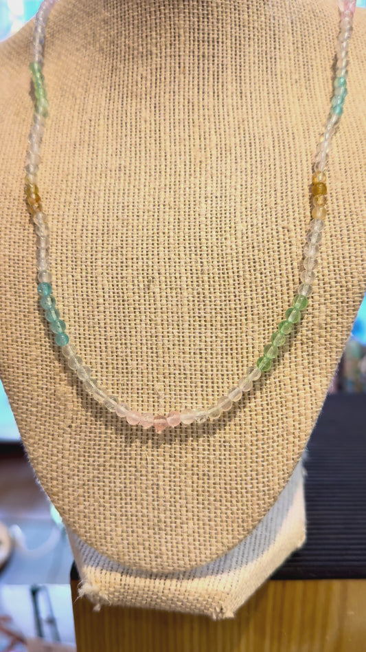 Natural Topaz Necklace