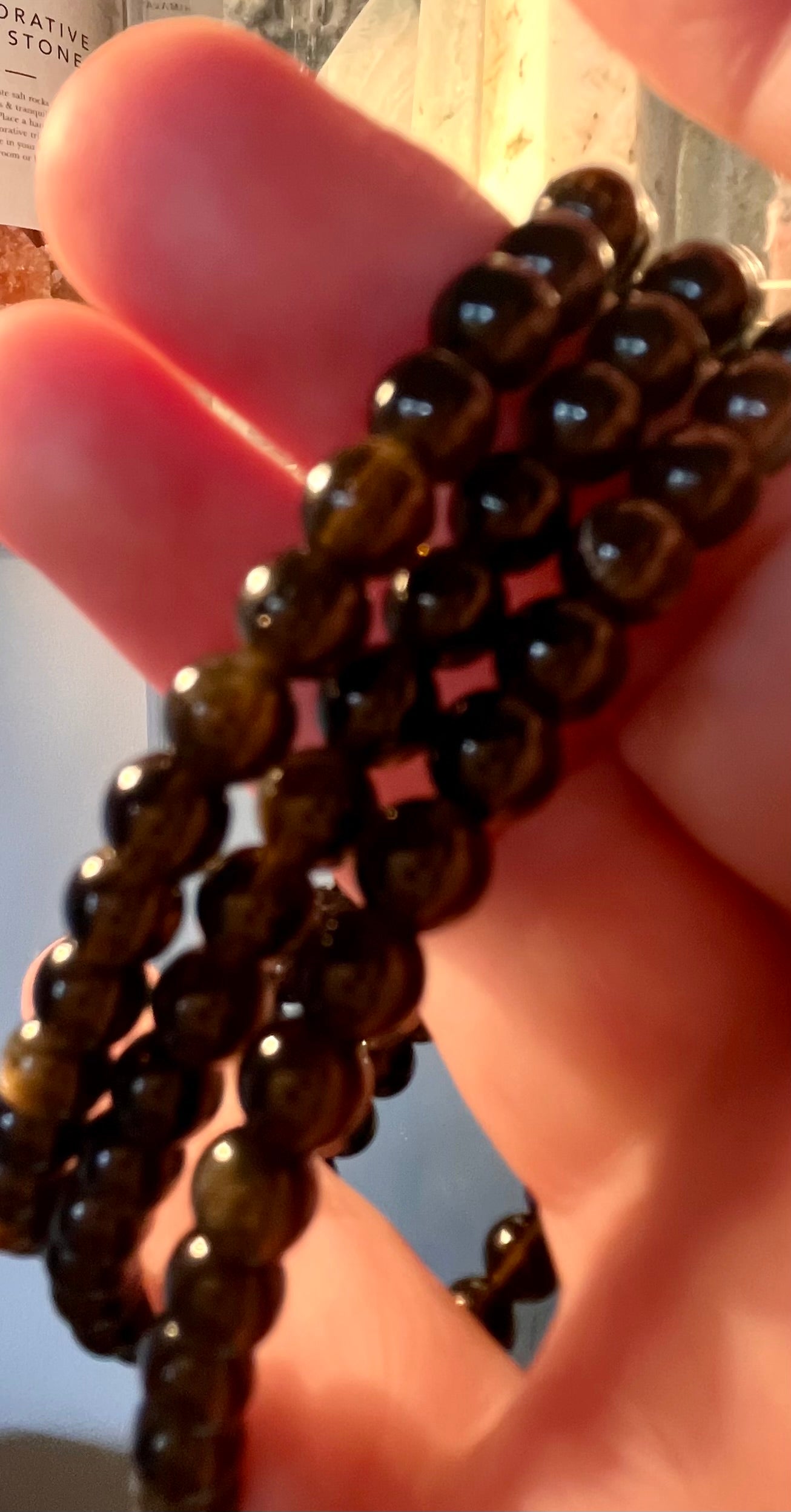 Golden Sheen Obsidian 5.5mm Bracelets