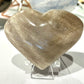 Flashy Blue Moonstone Heart