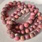 PRECIOUS 9mm RHODONITE BRACELET
