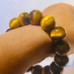 Unique 20mm Tigers Eye Bracelet