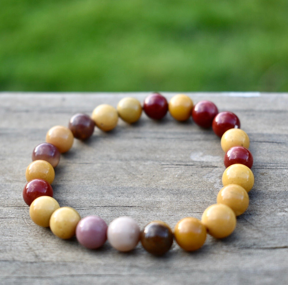 Mookaite 8mm Unisex Bracelet