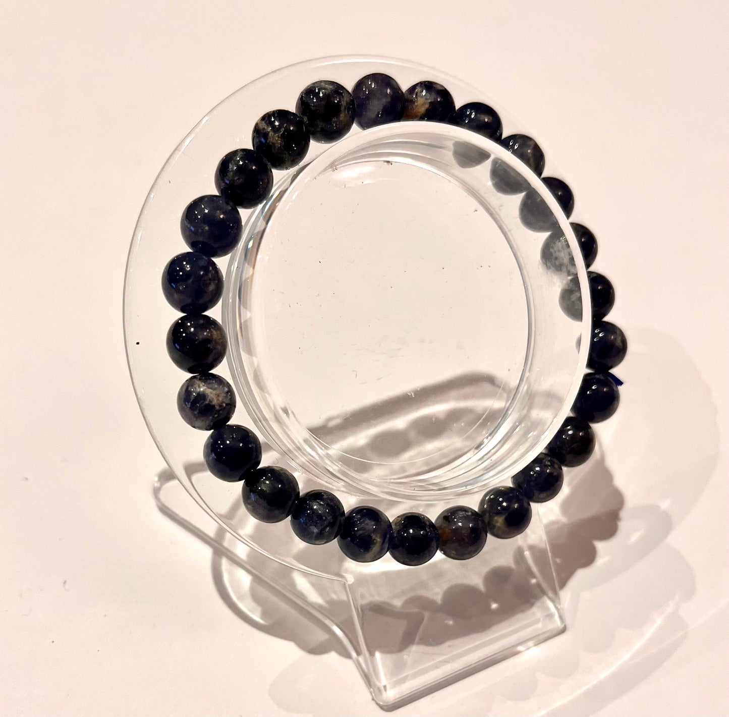 Iolite crystals Bracelet 8mm