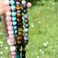 10mm Cherry Blossom Jasper and Pearls Tasbih