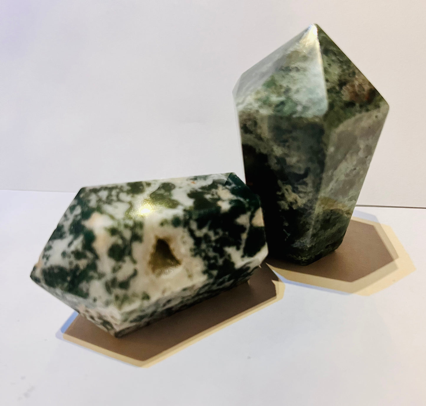 Moss Agate Towers