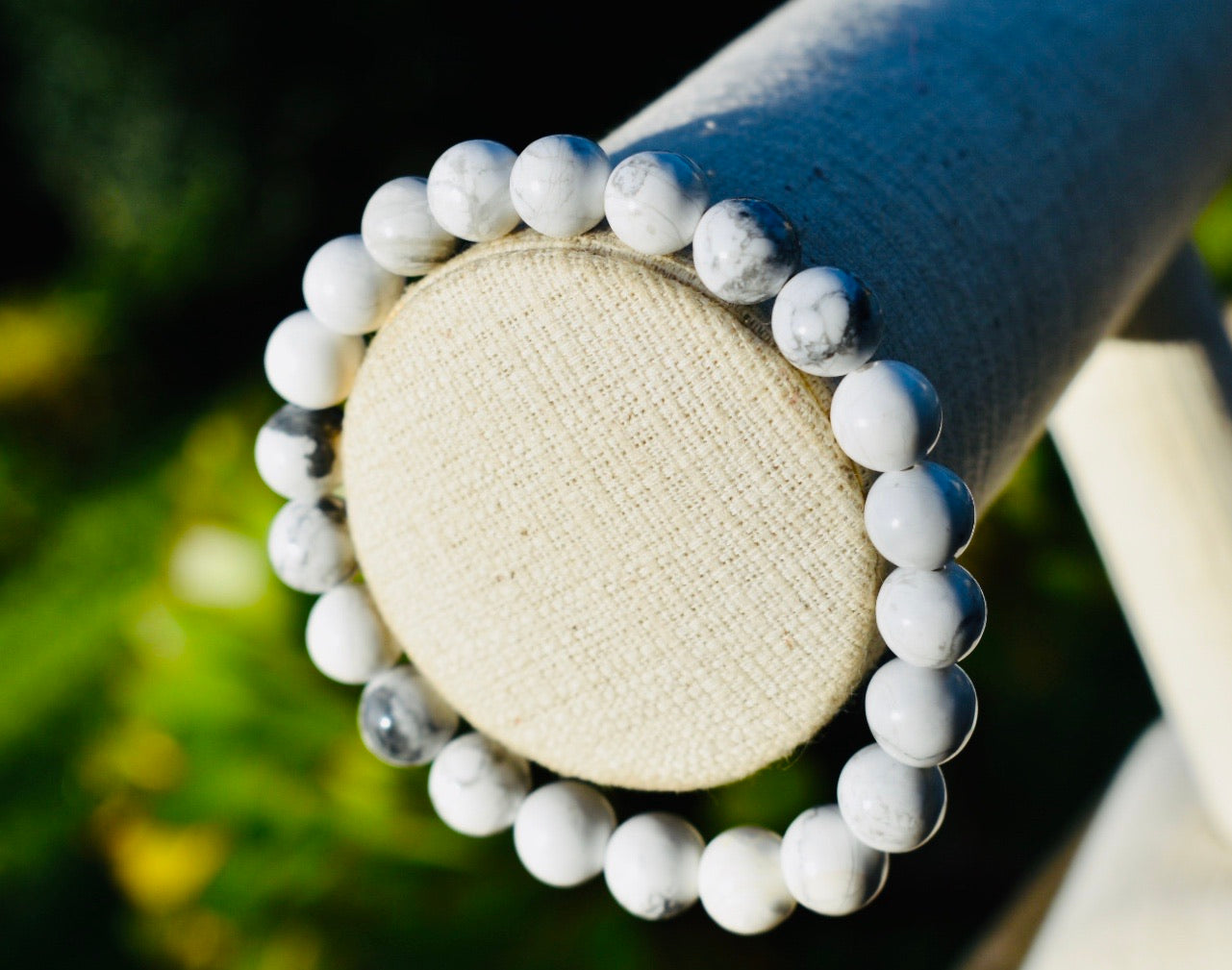 Howlite Bracelet 8mm