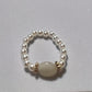 Pearl Rings with Gemstones