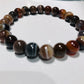 Natural Botswana 8mm Unisex Bracelet