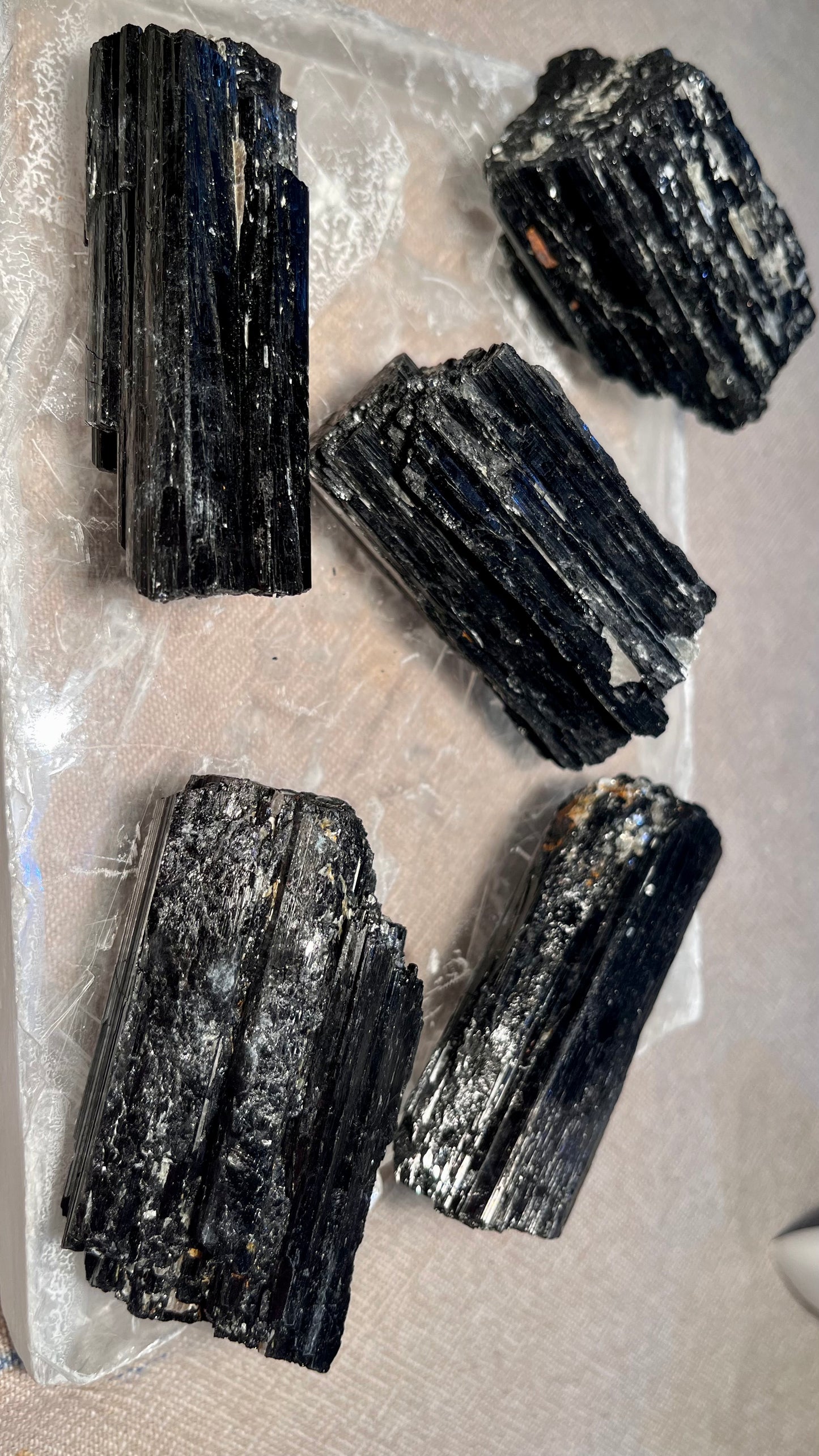 Raw Black Tourmaline Stone / Protection