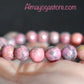 PRECIOUS 9mm RHODONITE BRACELET