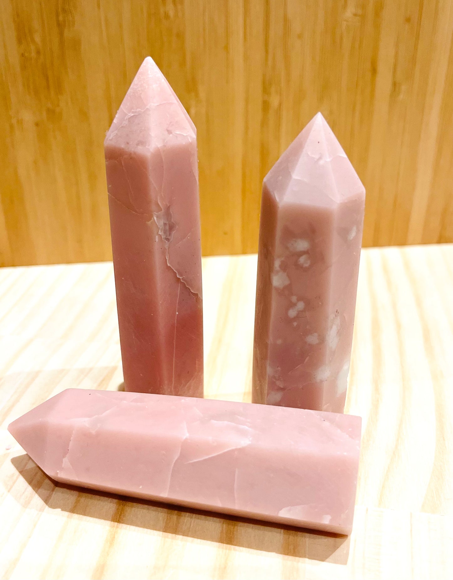 Unique Pink Opal Generator Towers