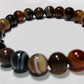 Natural Botswana 8mm Unisex Bracelet