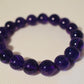 Natural AAA Amethyst 11mm Bracelet