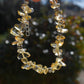 Beautiful Amethyst , Clear Quartz and Citrine chip Bracelets