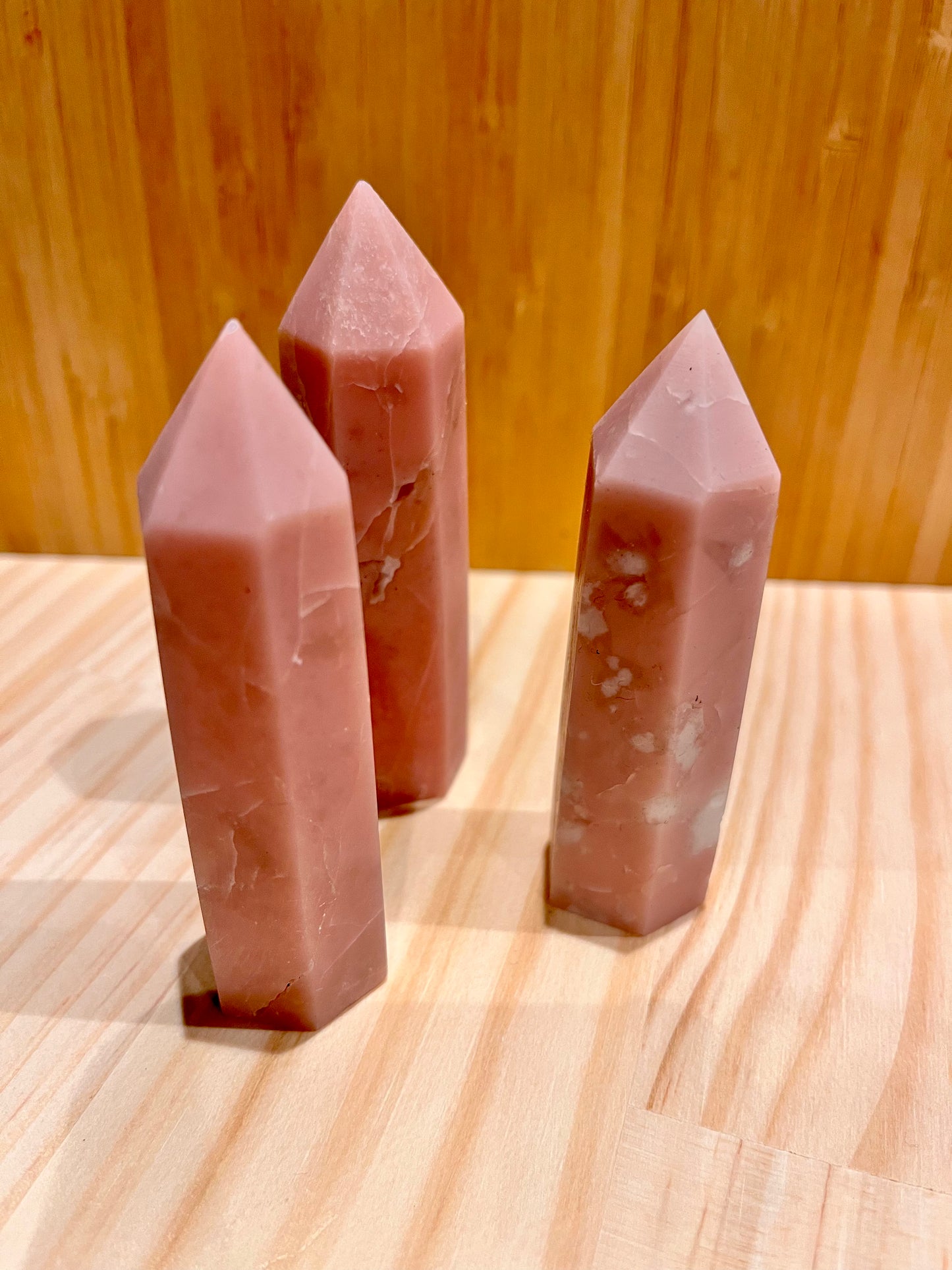 Unique Pink Opal Generator Towers