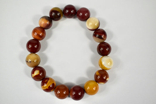 Unique Mookaite 12 Unisex Bracelet