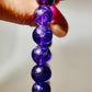 Natural AAA Amethyst 11mm Bracelet