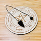 Wooden Ouija Board plus Crystal Pendulum Kit