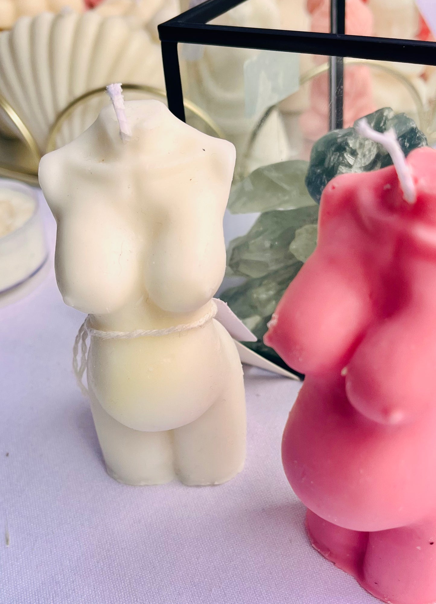 Soy Wax Pregnancy Body Candles