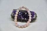 Flower Agate 8mm Bracelet