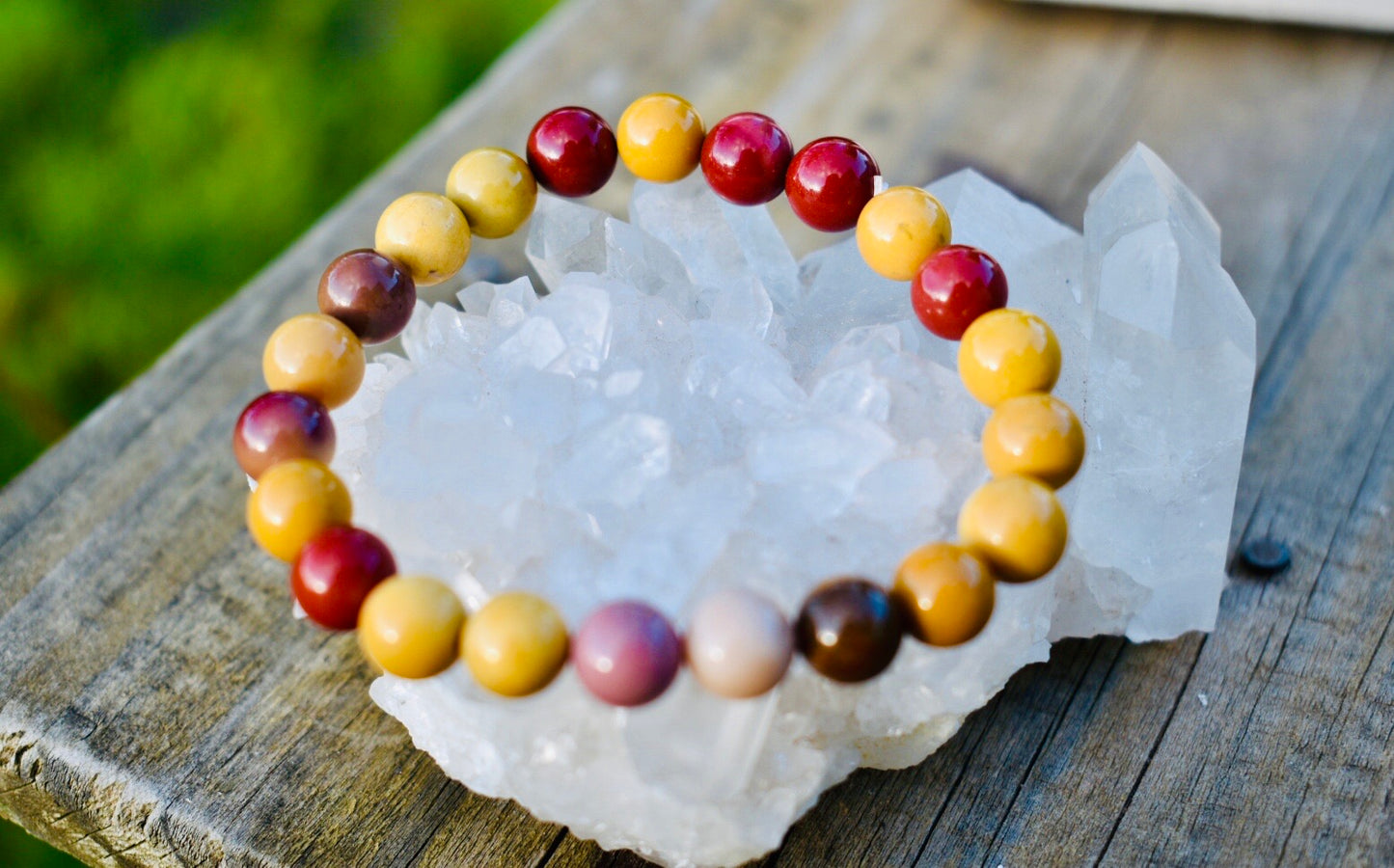 Mookaite 8mm Unisex Bracelet