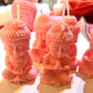 Pink Cute Buddha Candles