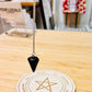 Wooden Ouija Board plus Crystal Pendulum Kit