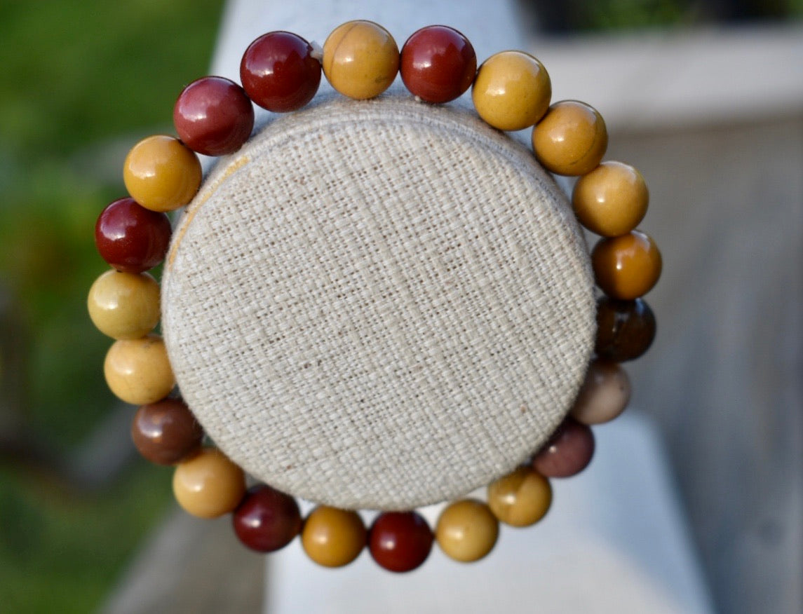 Mookaite 8mm Unisex Bracelet