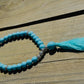 10mm Cherry Blossom Jasper and Pearls Tasbih