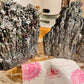 Raw  black rainbow carborundum